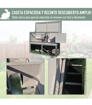 Conejera de Madera