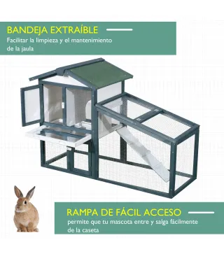 Conejera de Madera