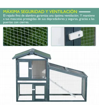 Conejera de Madera