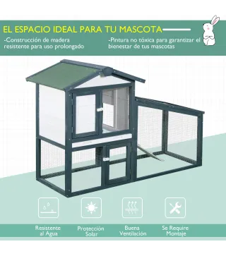 Conejera de Madera