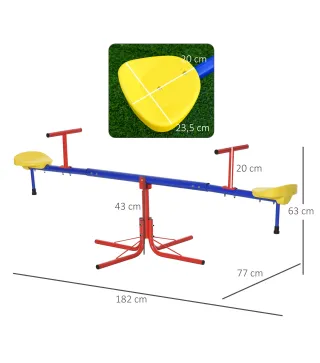 Balancín Giratorio Infantil