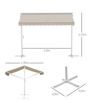 Toldo de Pie