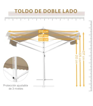 Toldo de Pie