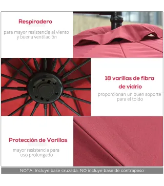 Sombrilla de Jardín
