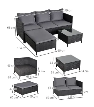 Conjunto de Muebles de Jardín
