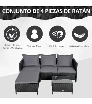 Conjunto de Muebles de Jardín