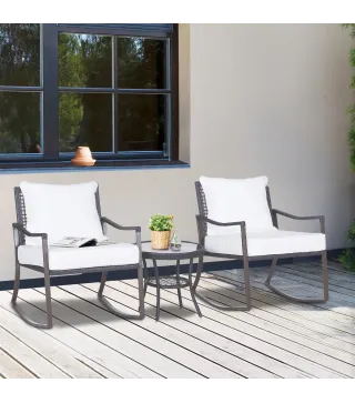 Conjunto de Muebles de Ratán