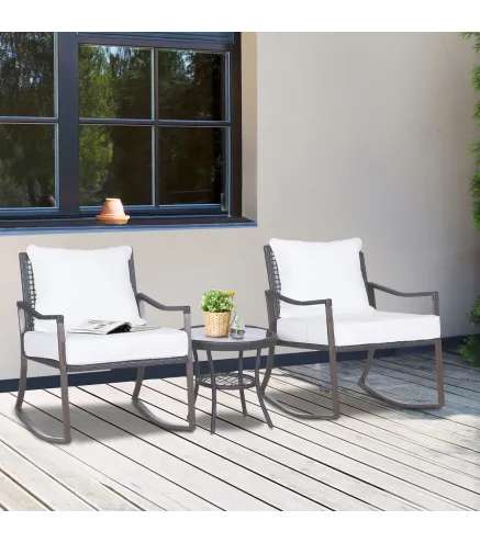 Conjunto de Muebles de Ratán