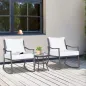 Conjunto de Muebles de Ratán