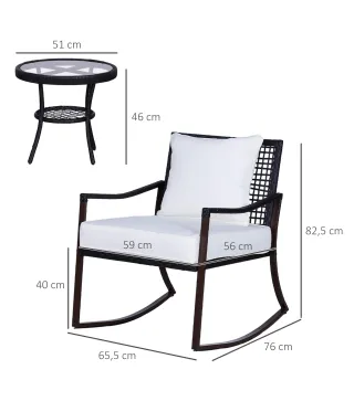 Conjunto de Muebles de Ratán