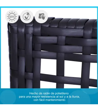 Conjunto de Muebles de Ratán