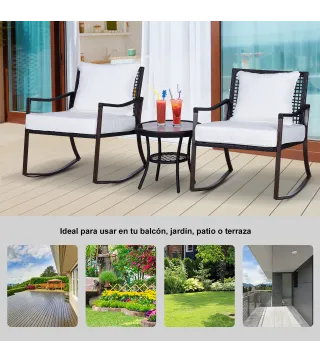 Conjunto de Muebles de Ratán