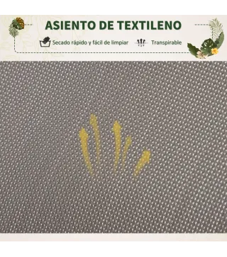 Tumbona Mecedora de Jardín