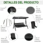 Silla de Columpio con Dosel