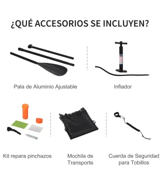 Tabla de Paddle Surf Hinchable