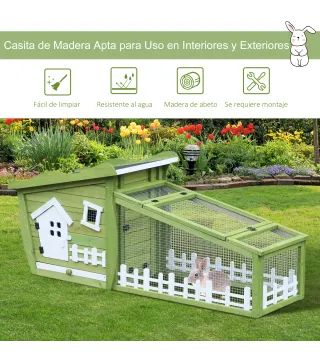 Conejera de Madera
