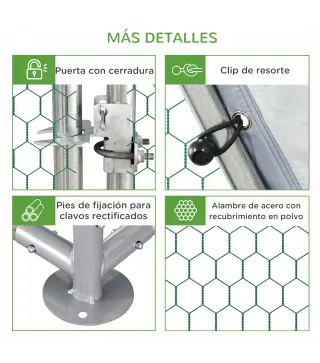 Gallinero de Exterior Grande