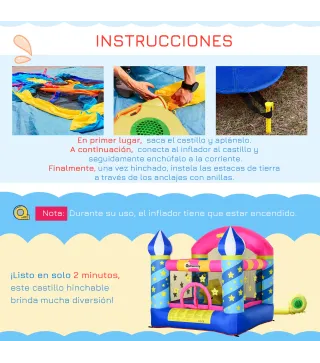 Castillo Inflable Infantil