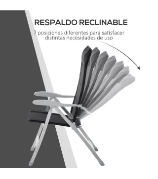 Silla de Jardín Plegable