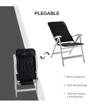 Silla de Jardín Plegable