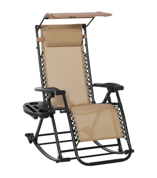 Silla Mecedora de Jardín