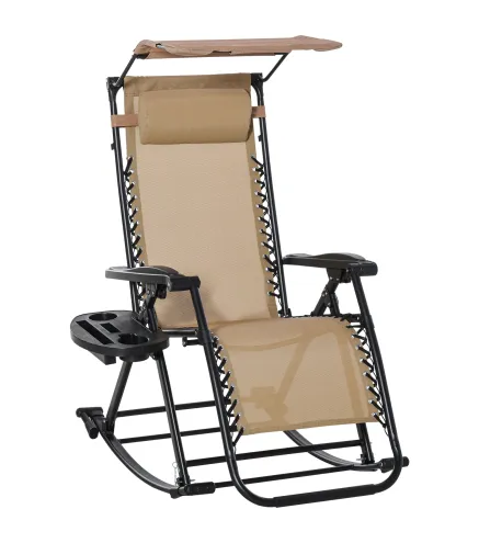 Silla Mecedora de Jardín
