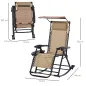 Silla Mecedora de Jardín
