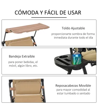 Silla Mecedora de Jardín