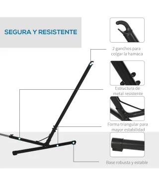 Soporte para Hamaca