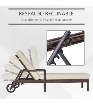 Tumbona de Ratán