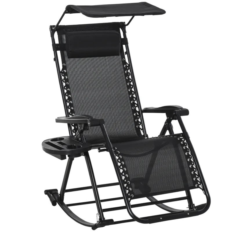 Silla Mecedora de Jardín
