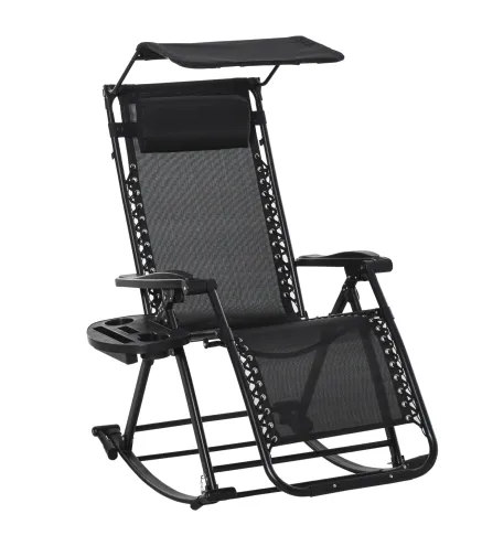 Silla Mecedora de Jardín