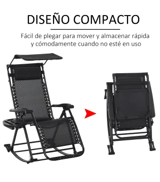 Silla Mecedora de Jardín