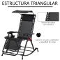 Silla Mecedora de Jardín