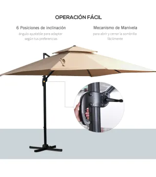 Sombrilla de Jardín