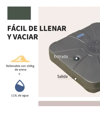 Base para Sombrilla