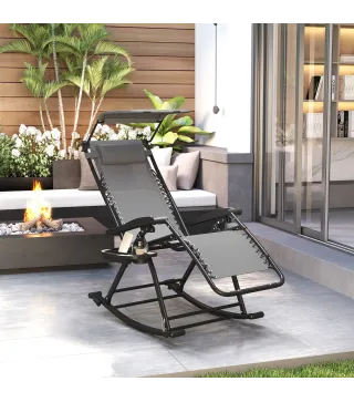Silla Mecedora de Jardín