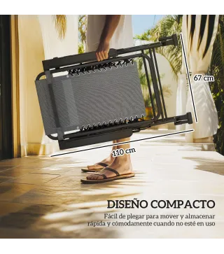 Silla Mecedora de Jardín