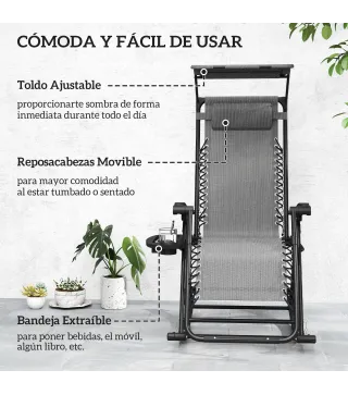 Silla Mecedora de Jardín