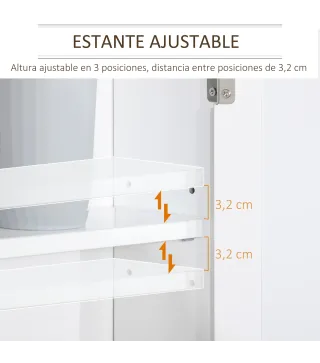 Armario de Pared con Espejo