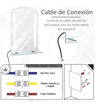Espejo de Baño con LED