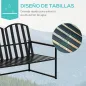 Banco de Jardín de Metal
