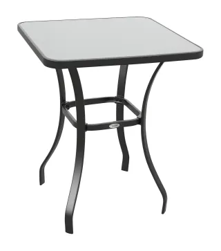 Mesa Auxiliar de Cristal