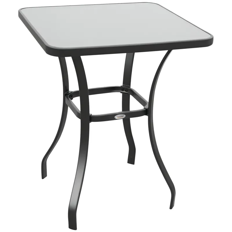 Mesa Auxiliar de Cristal