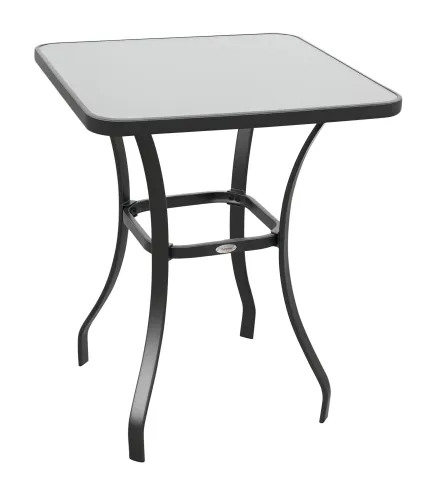 Mesa Auxiliar de Cristal