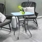 Mesa Auxiliar de Cristal