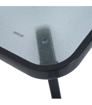Mesa Auxiliar de Cristal