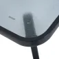 Mesa Auxiliar de Cristal