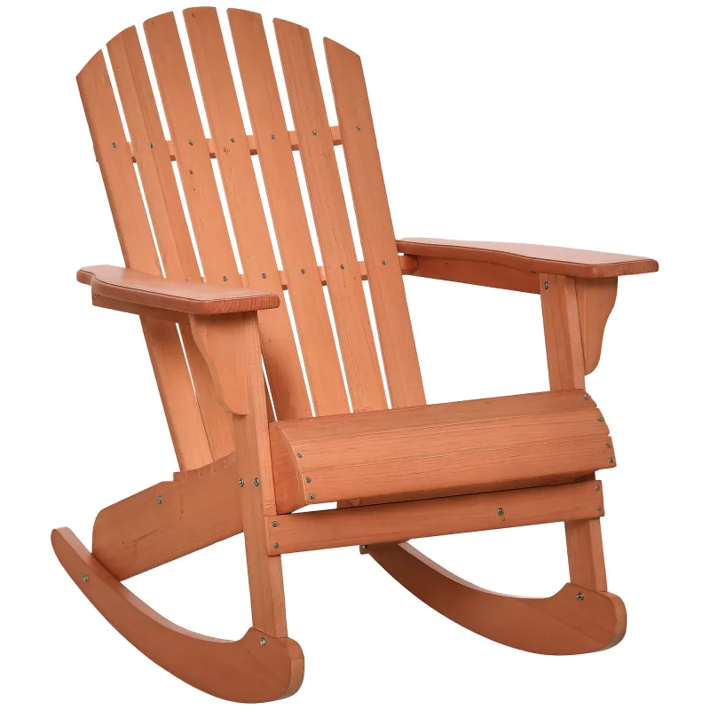 Sillón Mecedora de Madera
