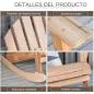Sillón Mecedora de Madera